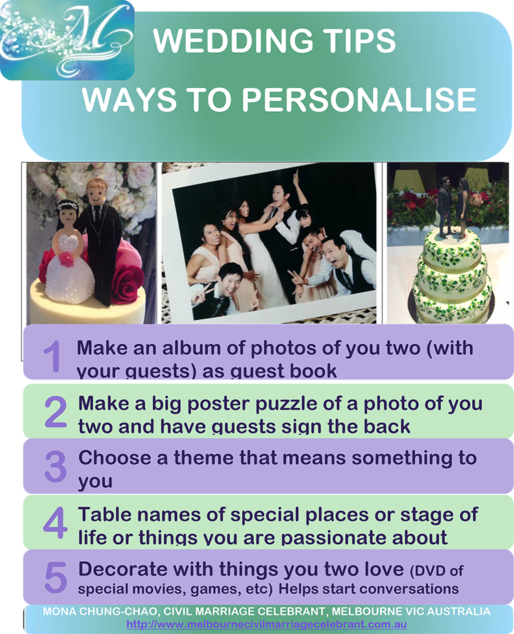 Ways to Personalise
